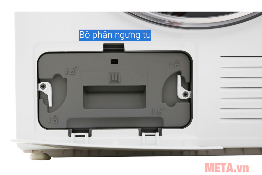 Máy sấy bơm nhiệt Heatpump Samsung DV90M5200QW/SV 9kg