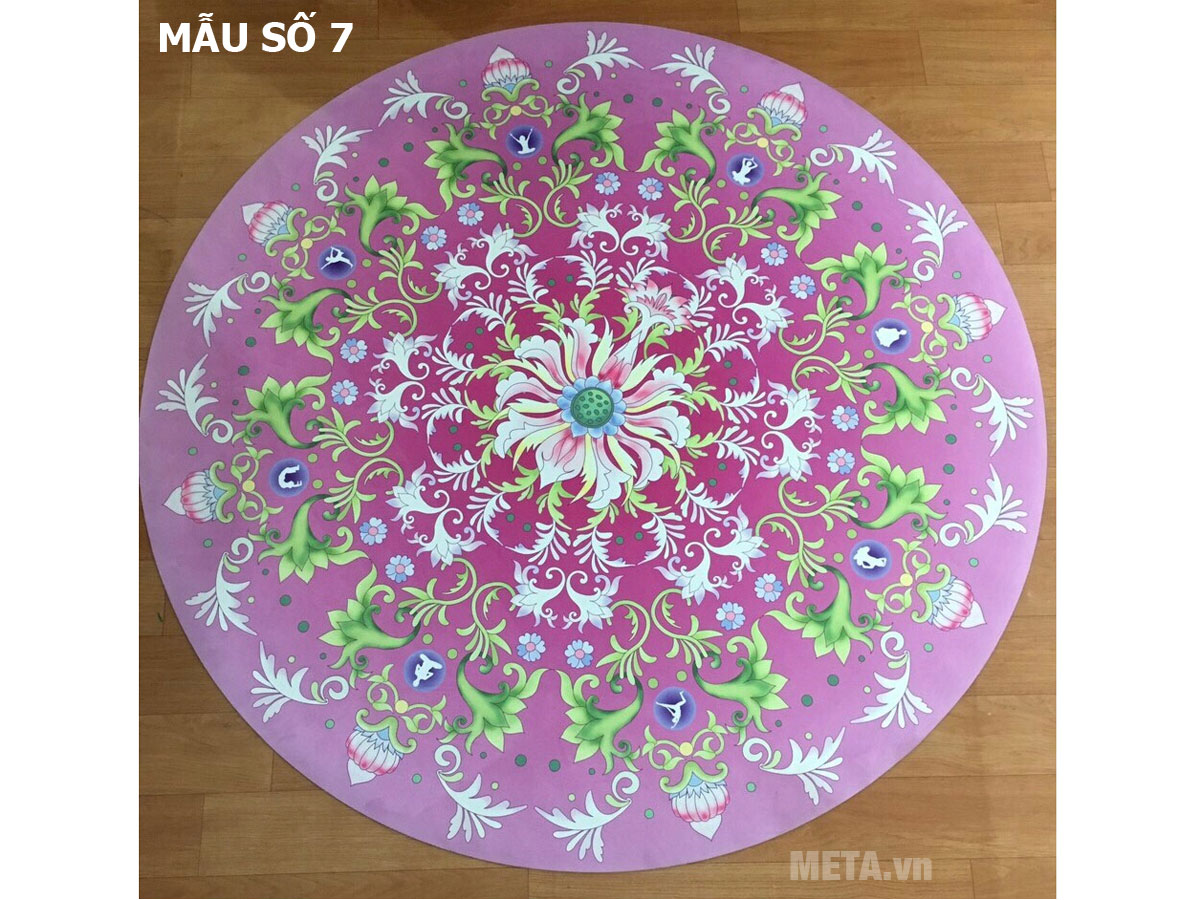 Thảm Yoga tròn mẫu 7