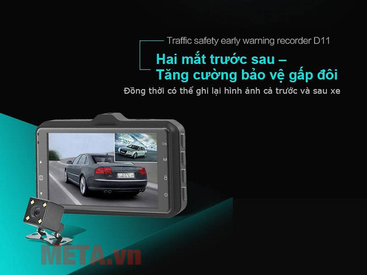 Có khả năng ghi hình trước và sau tăng cường bảo vệ