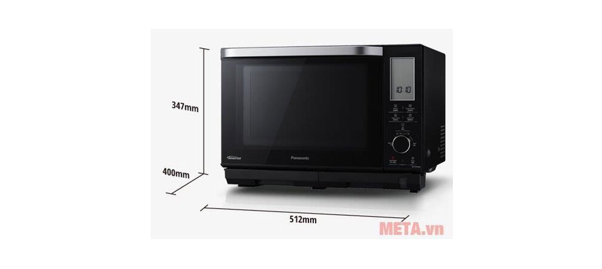 Lò vi sóng điện tử, hấp nướng đối lưu Panasonic NN-DS596BYUE - 27 lít