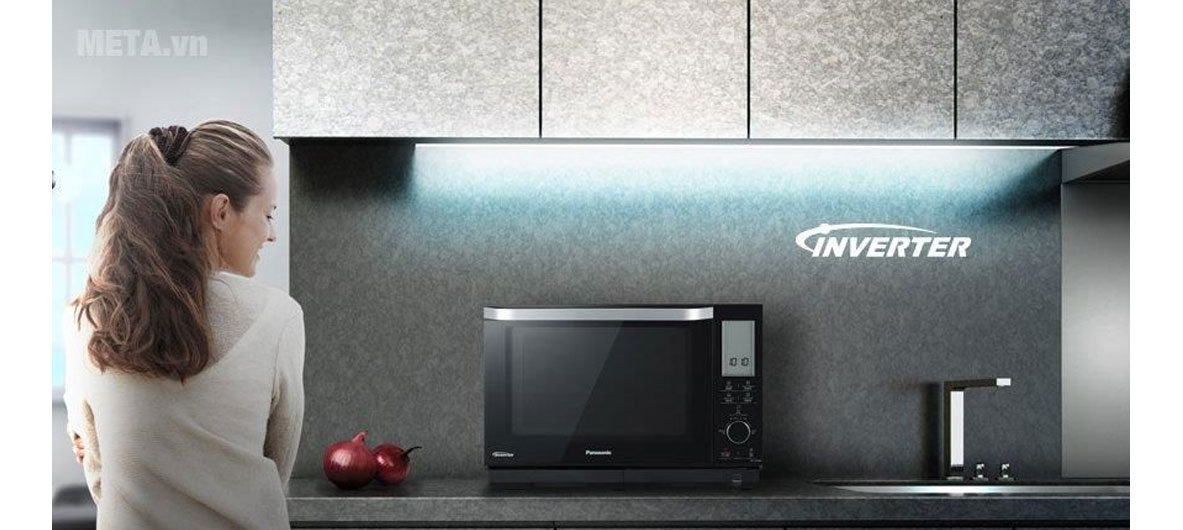 Lò vi sóng điện tử, hấp nướng đối lưu Panasonic NN-DS596BYUE - 27 lít