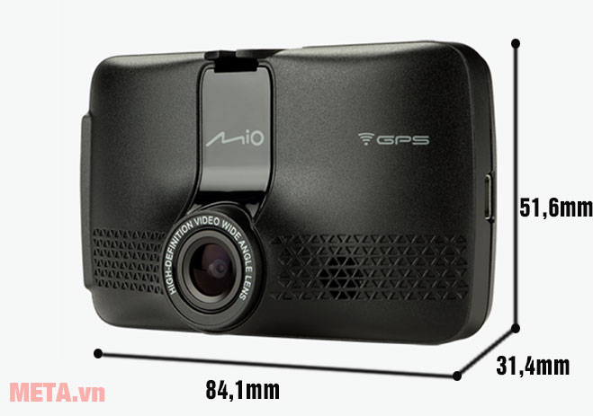 Kích thước của camera hành trình Mio 