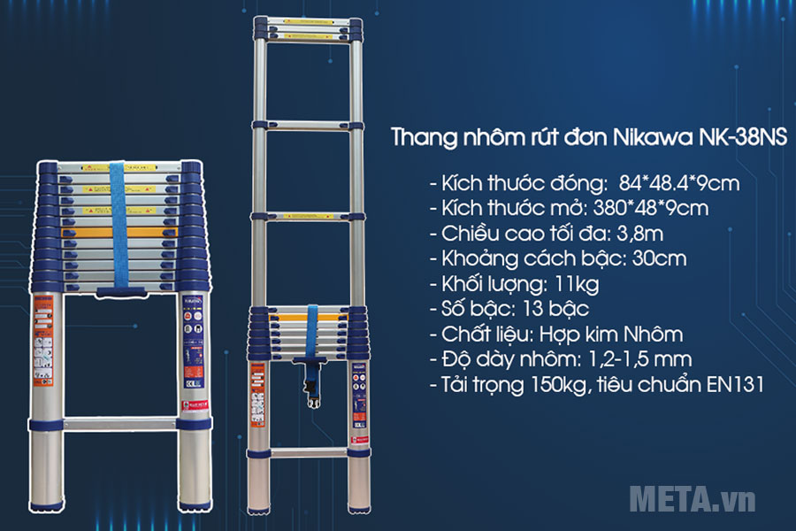 Thang nhôm Nikawa