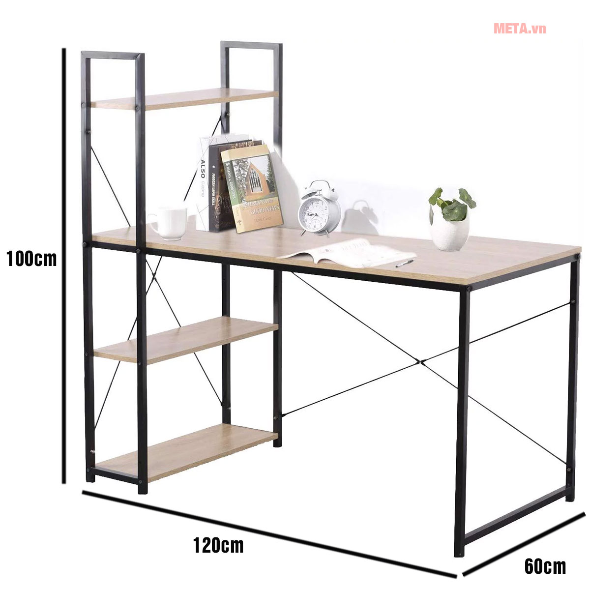 Kích thước bàn văn phòng Kachi MK184