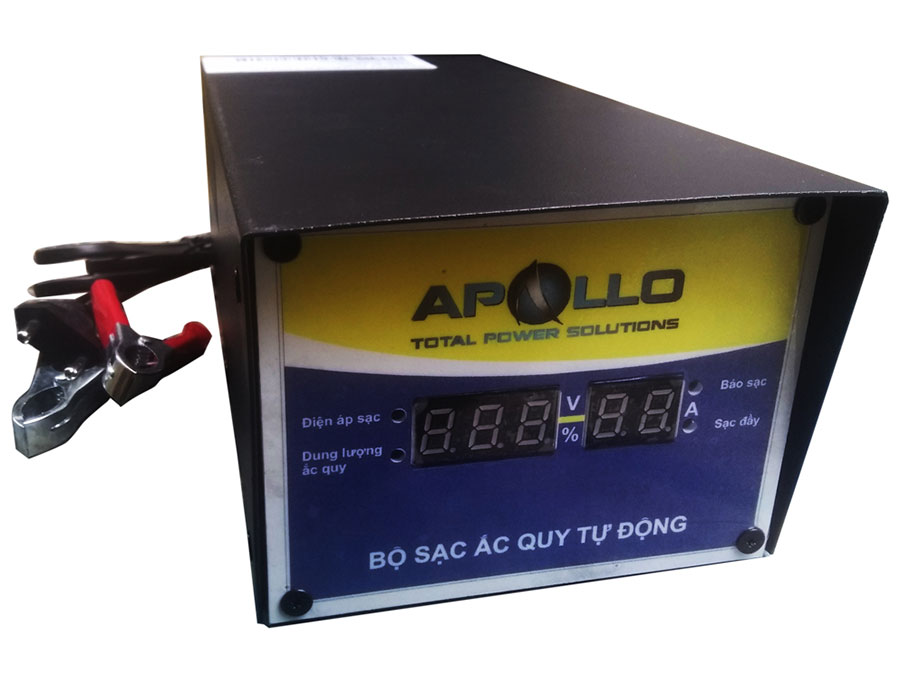 Bộ nạp ắc quy tự động Apollo AC1205A (12V, 5Ah)