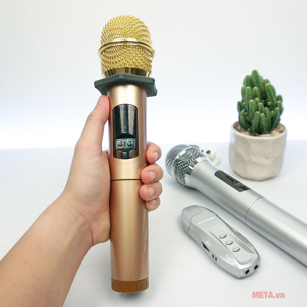 Micro karaoke Excelvan K18U dễ dàng sử dụng