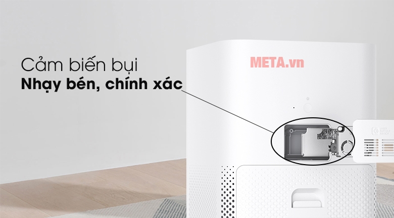 Máy lọc không khí Xiaomi Air Purifier 3H trang bị hệ thống cảm biến bụi nhạy bén