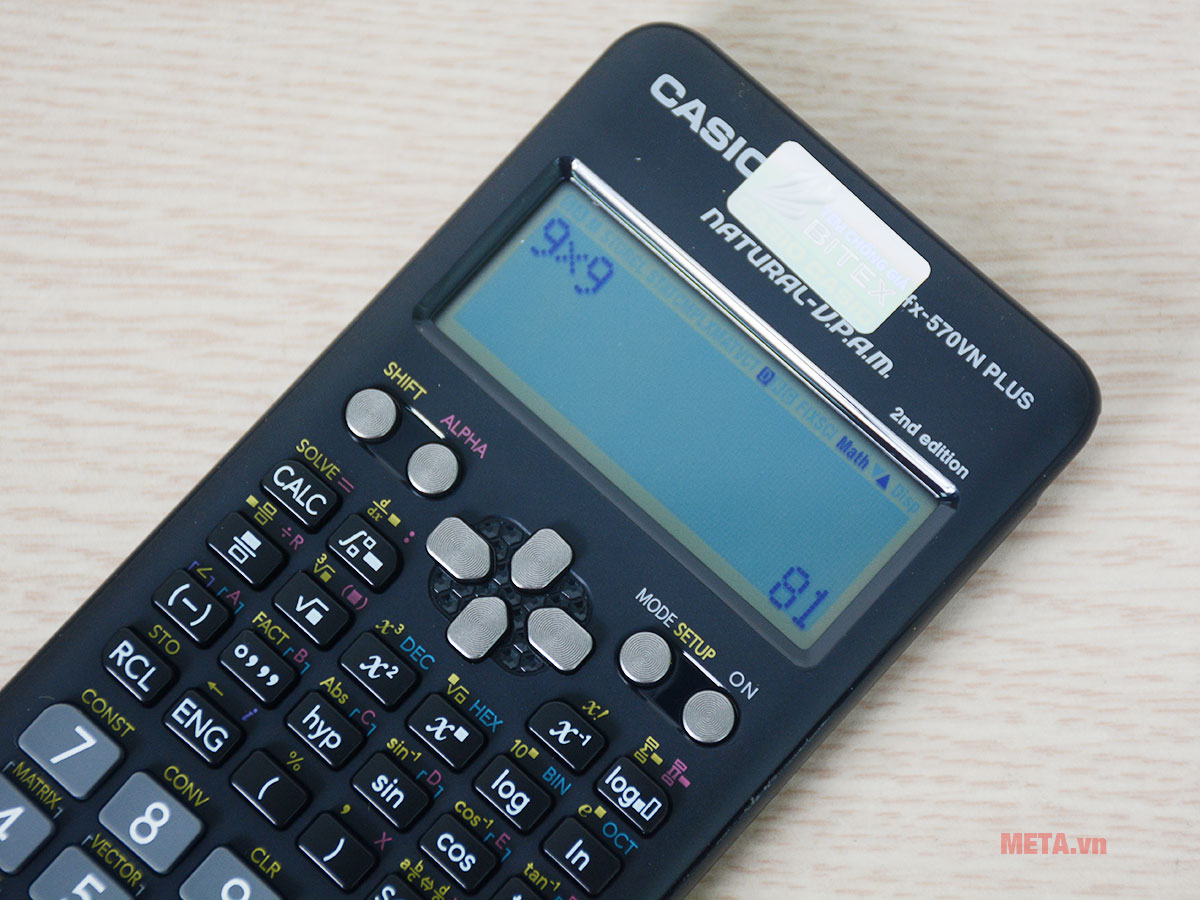 Máy tính bỏ túi Casio FX-570VN Plus