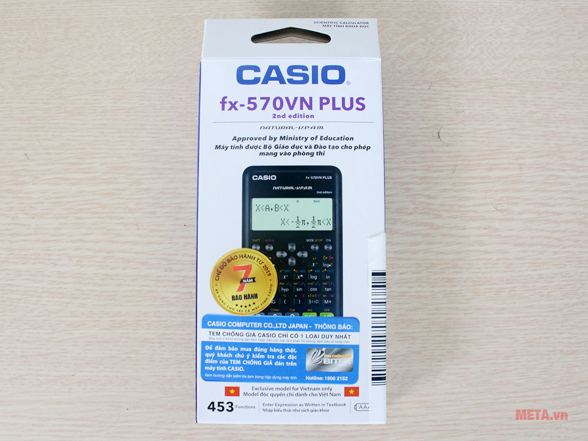 Máy tính bỏ túi Casio FX-570VN Plus