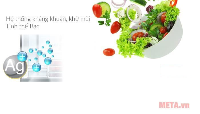 Tủ lạnh Panasonic inverter 234 lít NR-BL267VSV1