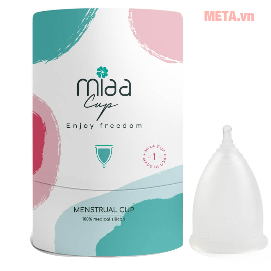 Cốc nguyệt san Miaa nhập khẩu từ Mỹ Cốc nguyệt san Miaa