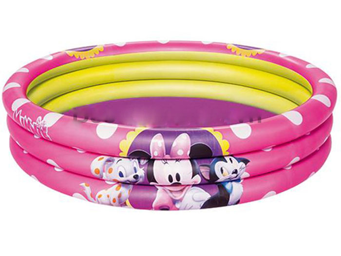 Bể phao 3 vòng Bestway Minnie 91069 (122cm x 25cm)