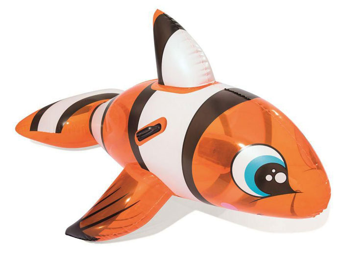 Phao bơi cá nemo Bestway 41088 (kèm bản vá sửa chữa, nhựa vinyl)