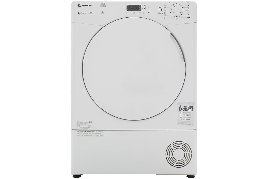 Máy sấy quần áo ngưng tụ Candy CS C8LF-S (8kg)