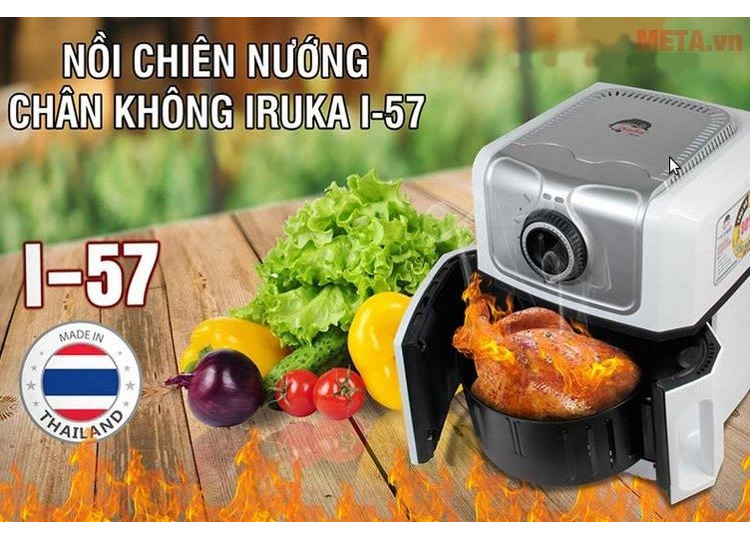 Nồi chiên không dầu Iruka I-57 - 3.2 lít