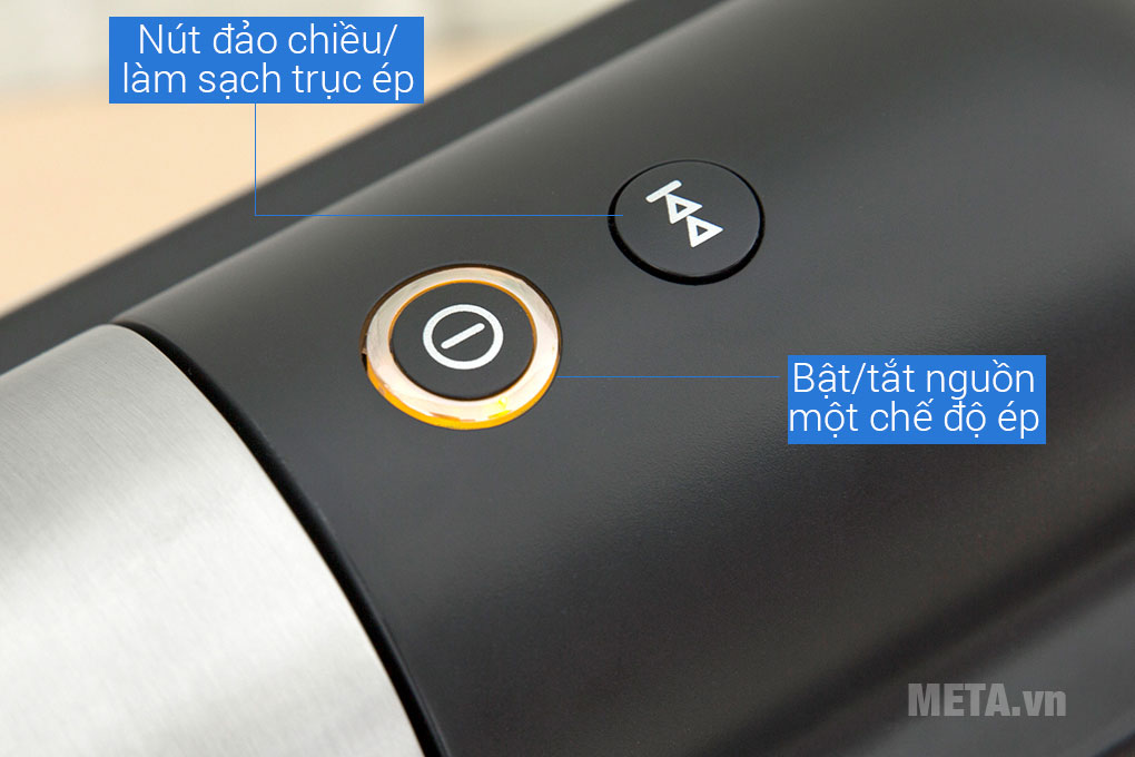 Máy ép trái cây Philips HR1897 dễ dàng điều khiển với 2 nút