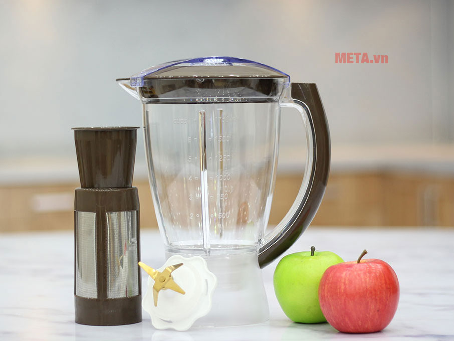 Máy xay sinh tố SHD 5338 với 3 cối chuyên dụng