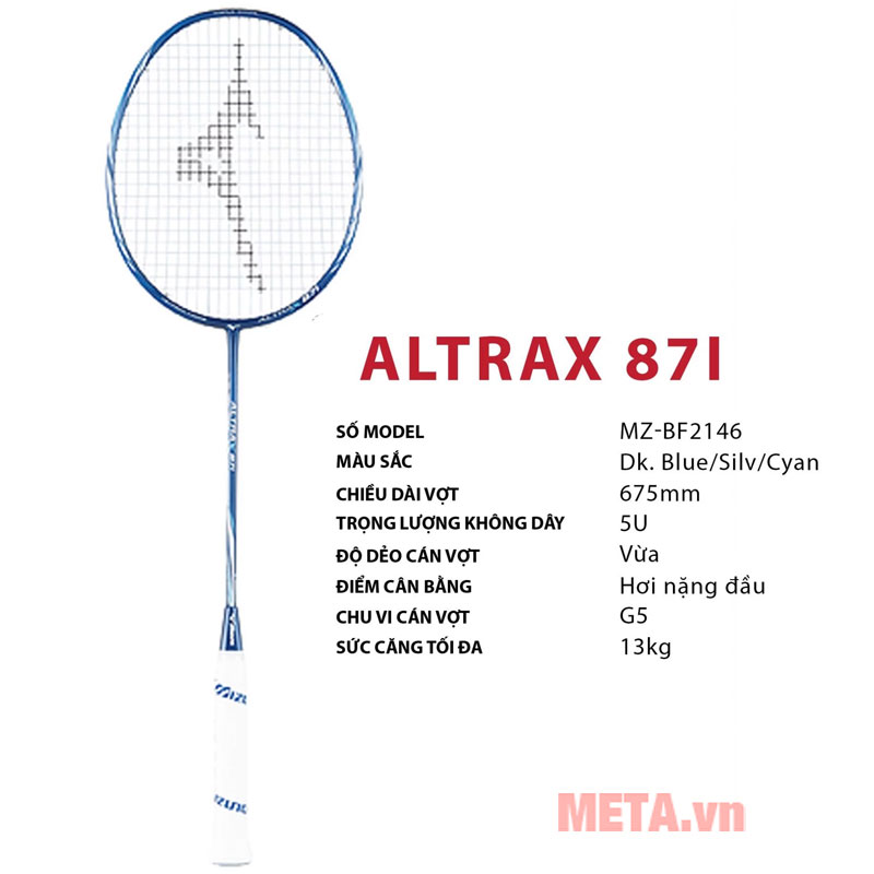 Vợt cầu lông Altrax 87i