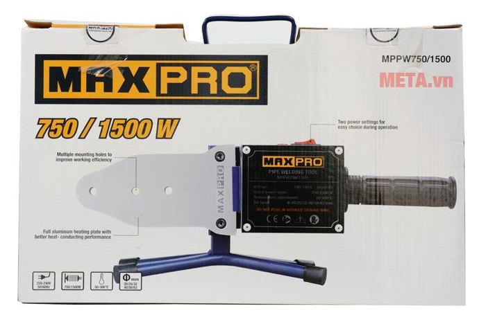 Máy hàn nhiệt ống nước Maxpro MPPW750/1500