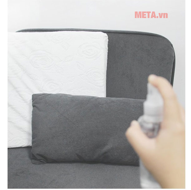 Sử dụng trên chăn mằn, sofa, nệm