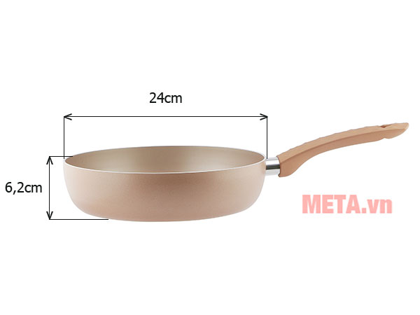 Chảo nhôm chống dính Vesta 2353776 (24cm)