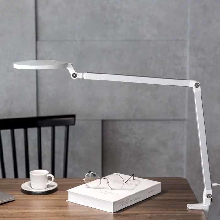 Đèn kẹp bàn LED Helio PL-3700 (màu trắng)