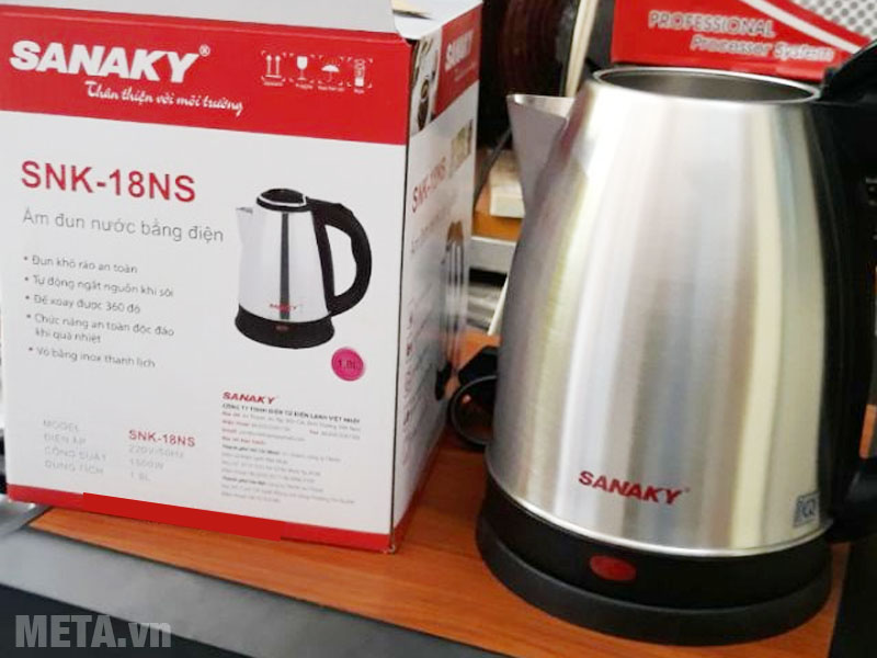 Ấm siêu tốc inox