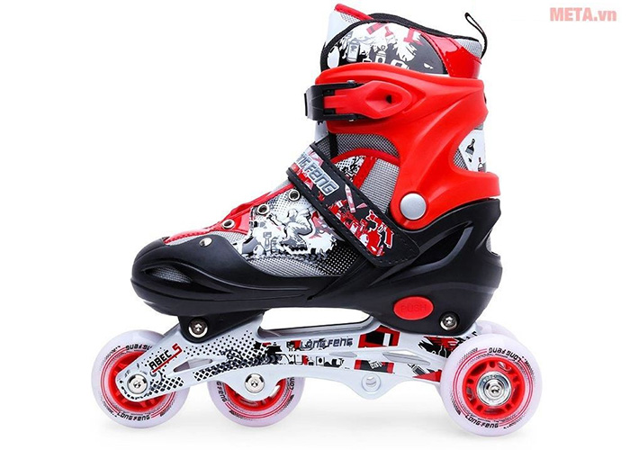 Giầy trượt patin Long Feng 906 New (có đèn)