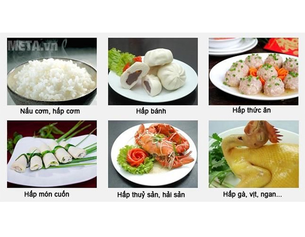 Tủ nấu cơm công nghiệp 6 khay dùng điện