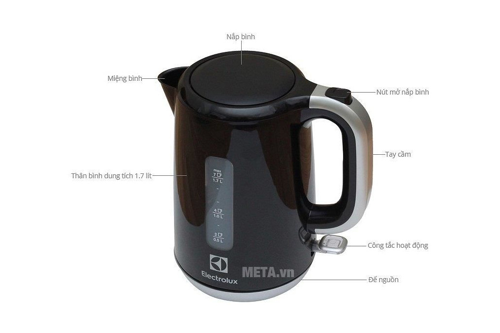 Ấm đun nước Electrolux EEK3505 (1.7 lít)