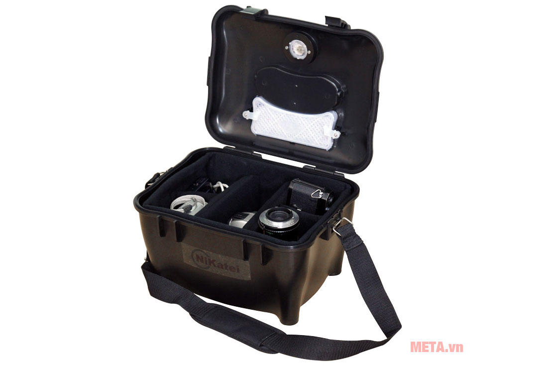Bên trong hộp chống ẩm Nikatei DRYBOX