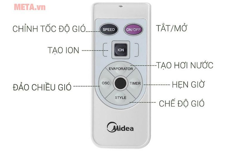 Quạt hơi nước Midea AC120-15F
