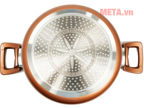 Nồi chống dính đáy từ 2 tay cầm Supor Affinity H18203-T24 (24cm)