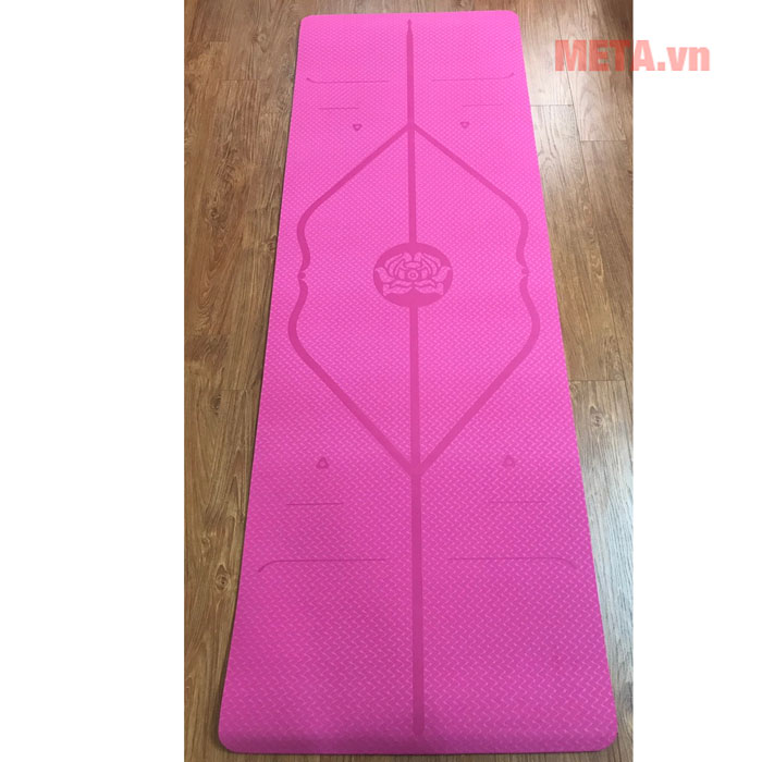 Thảm yoga TPE hồng