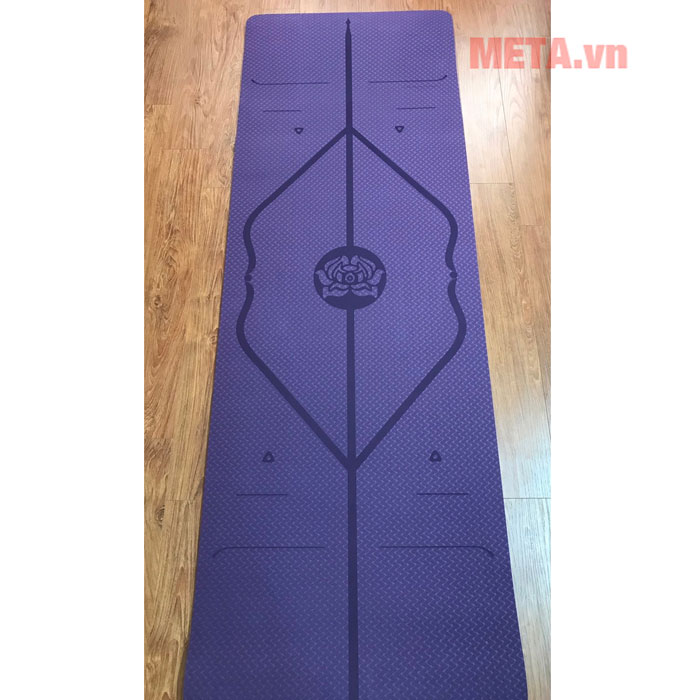 Thảm yoga định tuyến 8mm