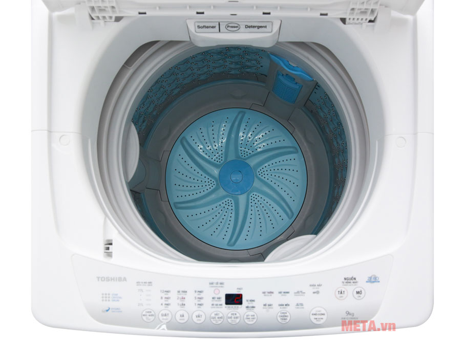 Lồng giặt bằng thép không gỉ không tác động tới vải