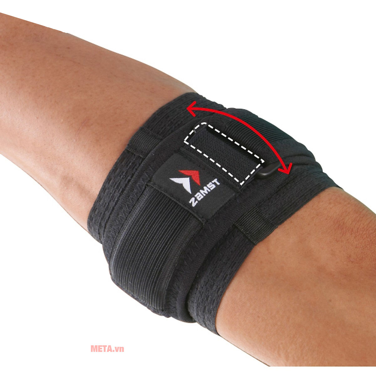 Băng bảo vệ khuỷu tay ZAMST Elbow Band hỗ trợ khuỷu tay khỏi các chấn thương