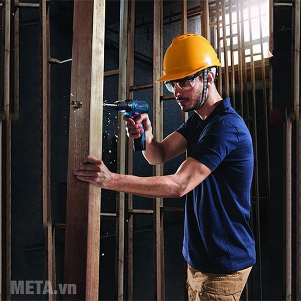 Máy khoan pin vặn vít Bosch GSR 120-LI GEN II (06019G80K2 - Kèm bộ phụ kiện 2 pin, 1 sạc)