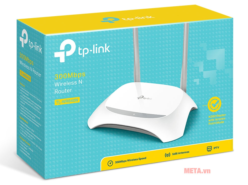 Hộp đựng bộ phát wifi TP-Link TL-WR840N