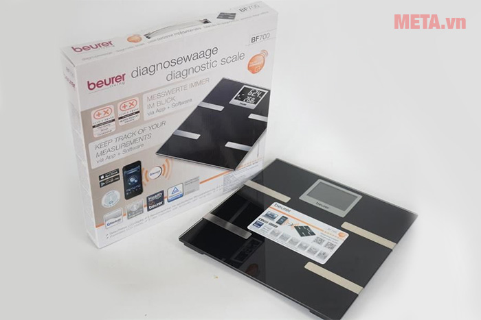 Cân điện tử phân tích cơ thể kết nối không dây BF700