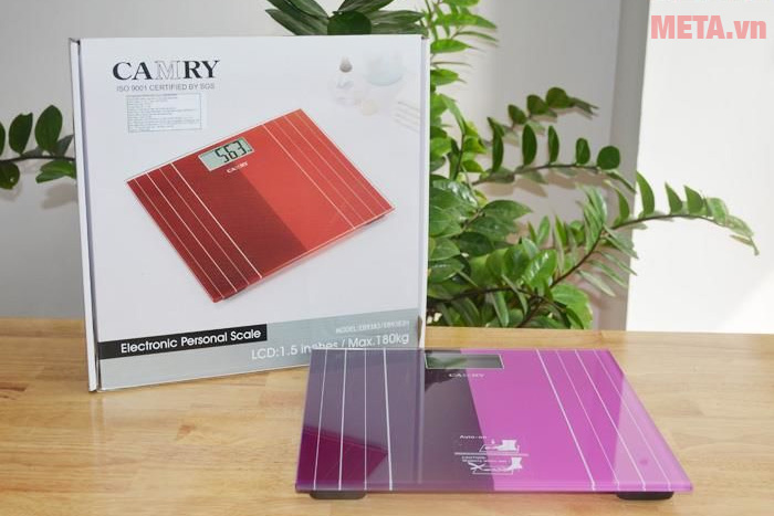 Cân sức khỏe điện tử mặt kính Camry EB9383-S747