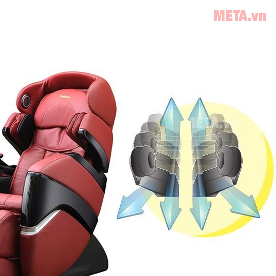 Ghế massage toàn thân 4D Plus Tokuyo TC-711