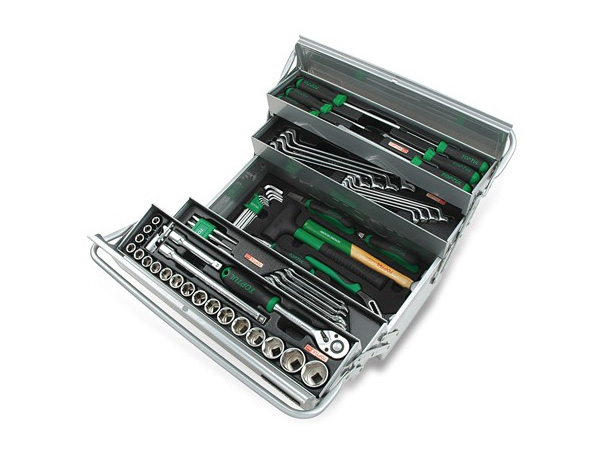Tủ đựng dụng cụ xách tay 5 ngăn bao gồm 65 chi tiết Toptul GCAZ0048