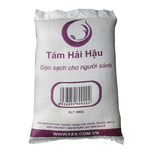 Gạo tám thơm Hải Hậu 10kg