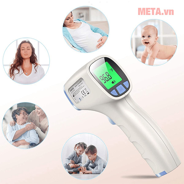 Nhiệt kế hồng ngoại đa năng Jumper FR202