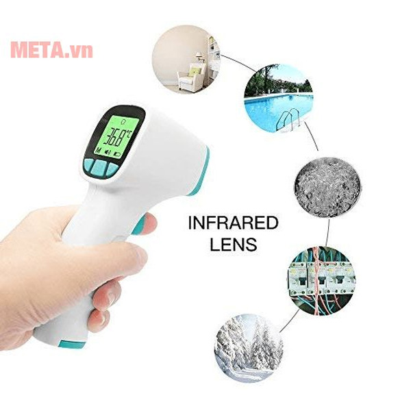 Nhiệt kế hồng ngoại đa năng Jumper FR202