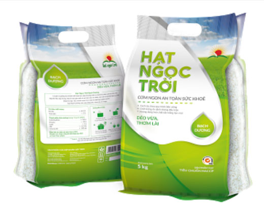 Gạo Hạt Ngọc Trời Bạch Dương túi 5kg