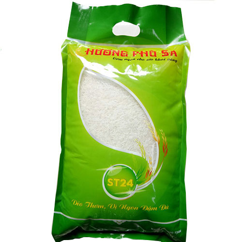 Gạo đặc sản Hương Phù Sa ST24 Túi 5kg