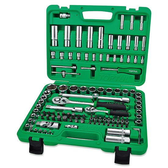 Bộ dụng cụ xách tay 108PCS Toptul GCAI108R