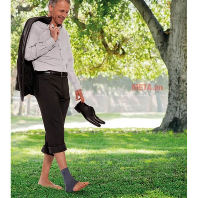 Nẹp mắt cá chân silicone Medi protect.Leva